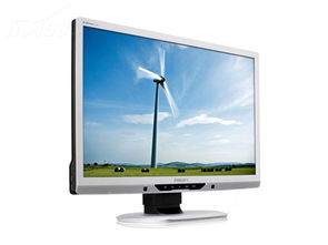 飛利浦225b2cb液晶顯示器產品圖片2素材 it168液晶顯示器圖片大全