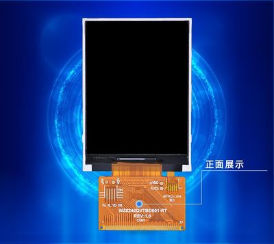 煒正供應2.4寸lcd液晶屏 TFT液晶顯示屏 通用焊接式 A規品質